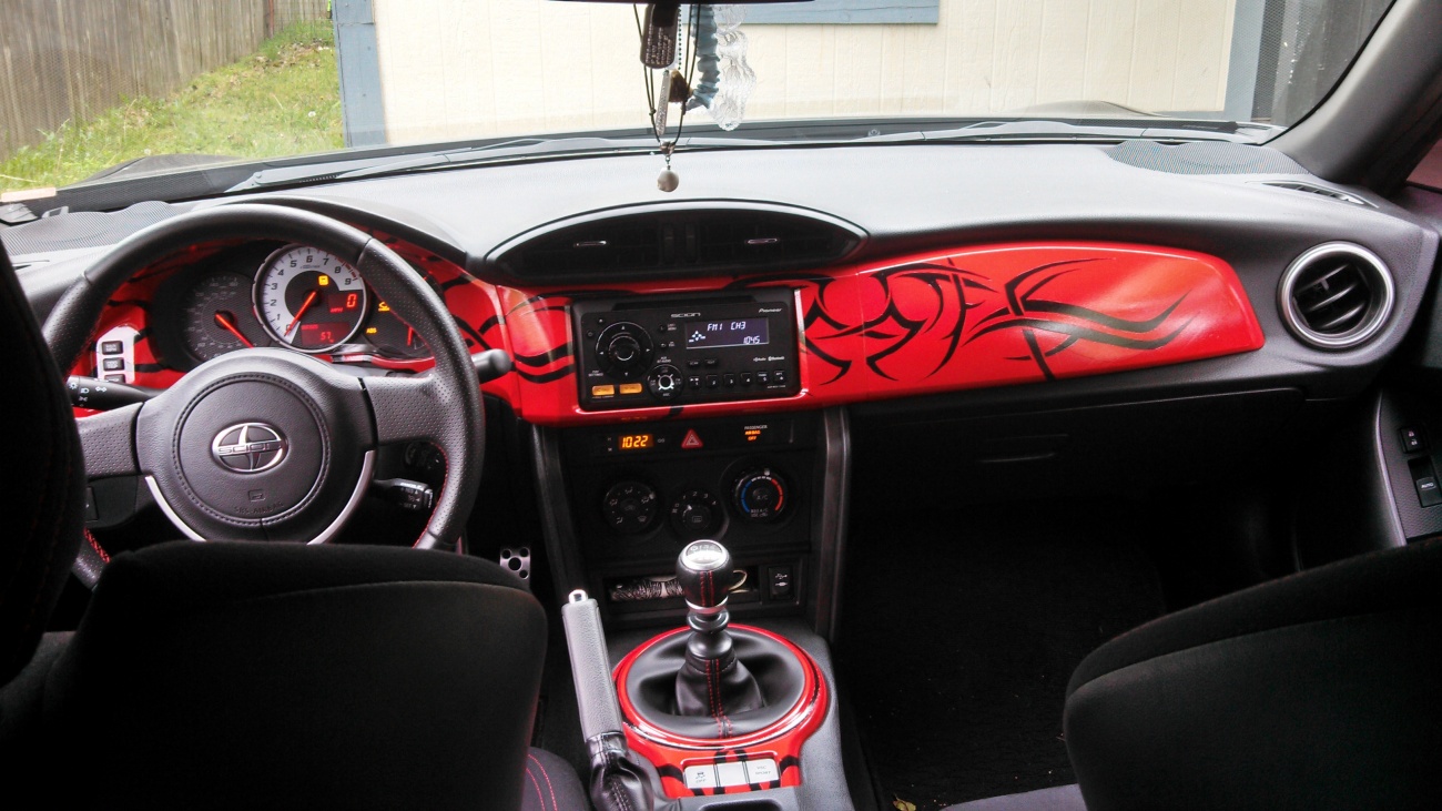 My custom dash in my FRS Toyota GR86 86 FR S and Subaru BRZ