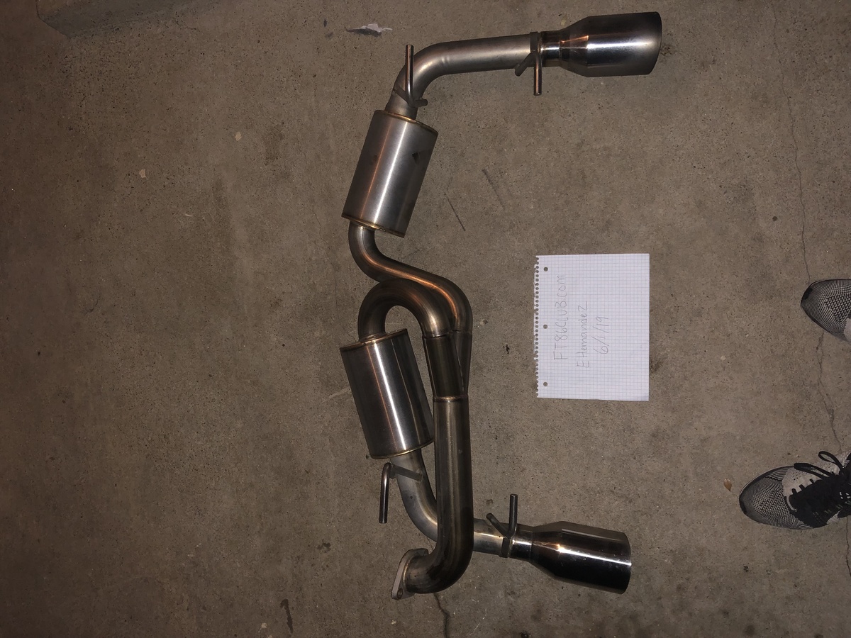 Nameless exhaust - Toyota GR86, 86, FR-S and Subaru BRZ Forum & Owners